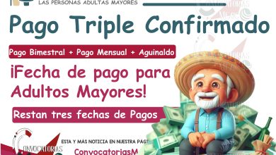 Despues de las Elecciones ¡PAGO TRIPLE! para estos adultos mayores de la Pensión Bienestar 2024
