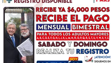 Desde hoy Hasta 6 mil pesos para los Adultos Mayores: Pensión Bienestar 2024