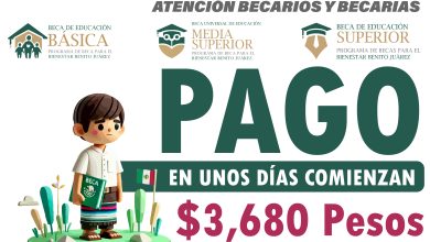 En unos días comienzan los pagos de $3,680 pesos de la Beca Benito Juárez 2024