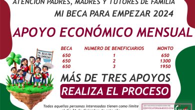 Hasta tres pagos del 1 al 31 de diciembre para los alumnos por parte de Mi Beca para Empezar 2024