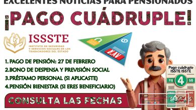 ¿Pago cuádruple para beneficiarios de la pensión ISSSTE? 
