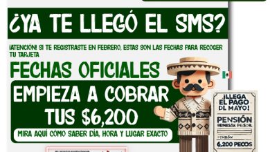 ¡Empieza a cobrar tus $6,200! Así sabrás cuándo acudir por tu Tarjeta del Bienestar