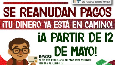 ¡TU DINERO EN CAMINO! A partir del 12 de mayo se reanudan pagos de la Pensión Bienestar 2025