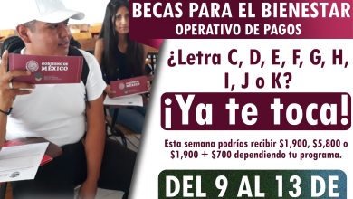 Del 9 al 13 de junio, se entregan las Becas Bienestar según tu apellido. ¡Consulta si ya te toca cobrar!
