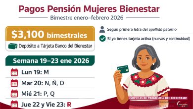 Siguiente semana de pagos de la Pensión Mujeres Bienestar: nuevas beneficiarias y continuidad