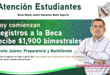 Del 16 al 27 de febrero: abre registro en línea para la Beca Benito Juárez de Educación Media Superior