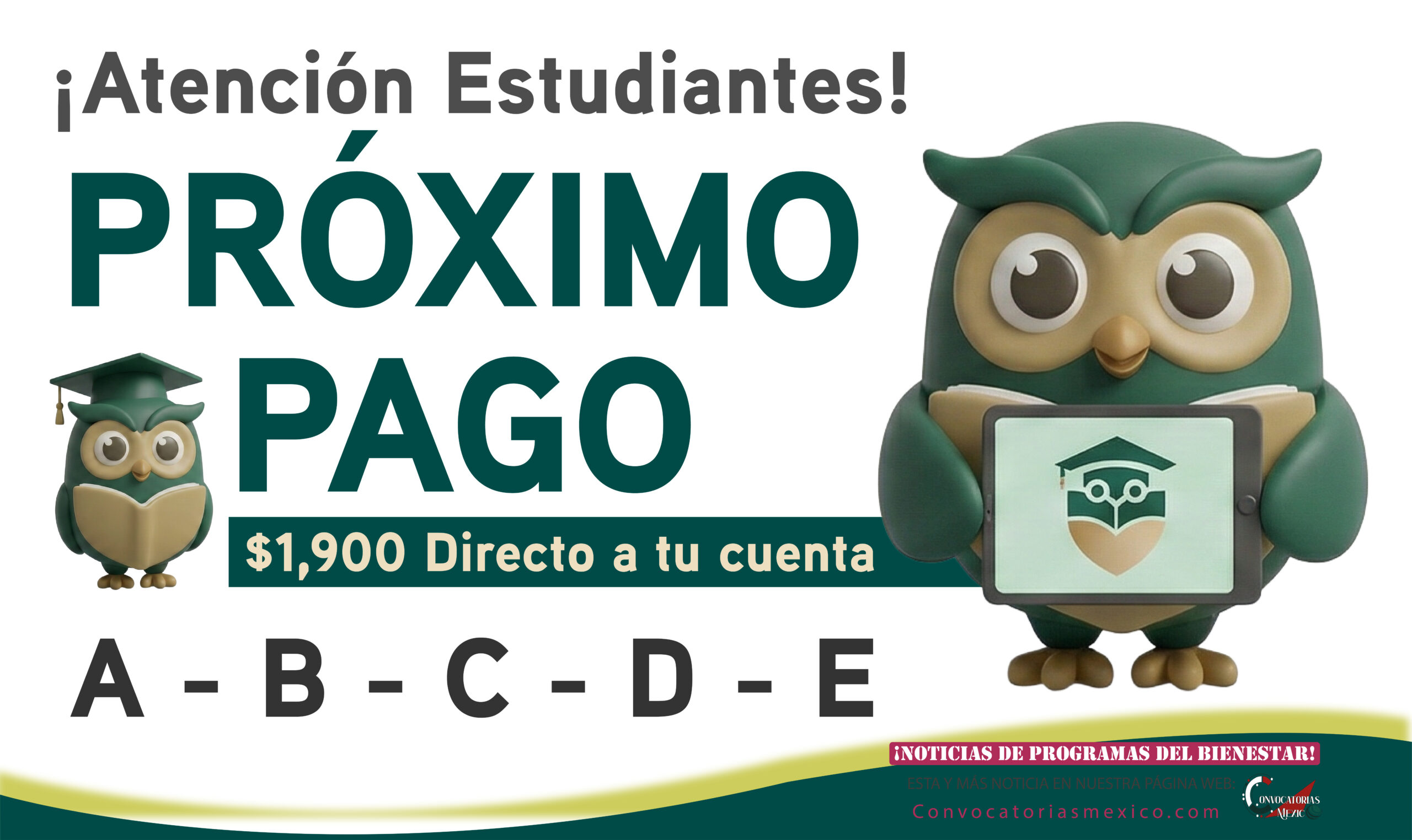 Segundo pago de la Beca Benito Juárez 2026: Del bimestre marzo-abril