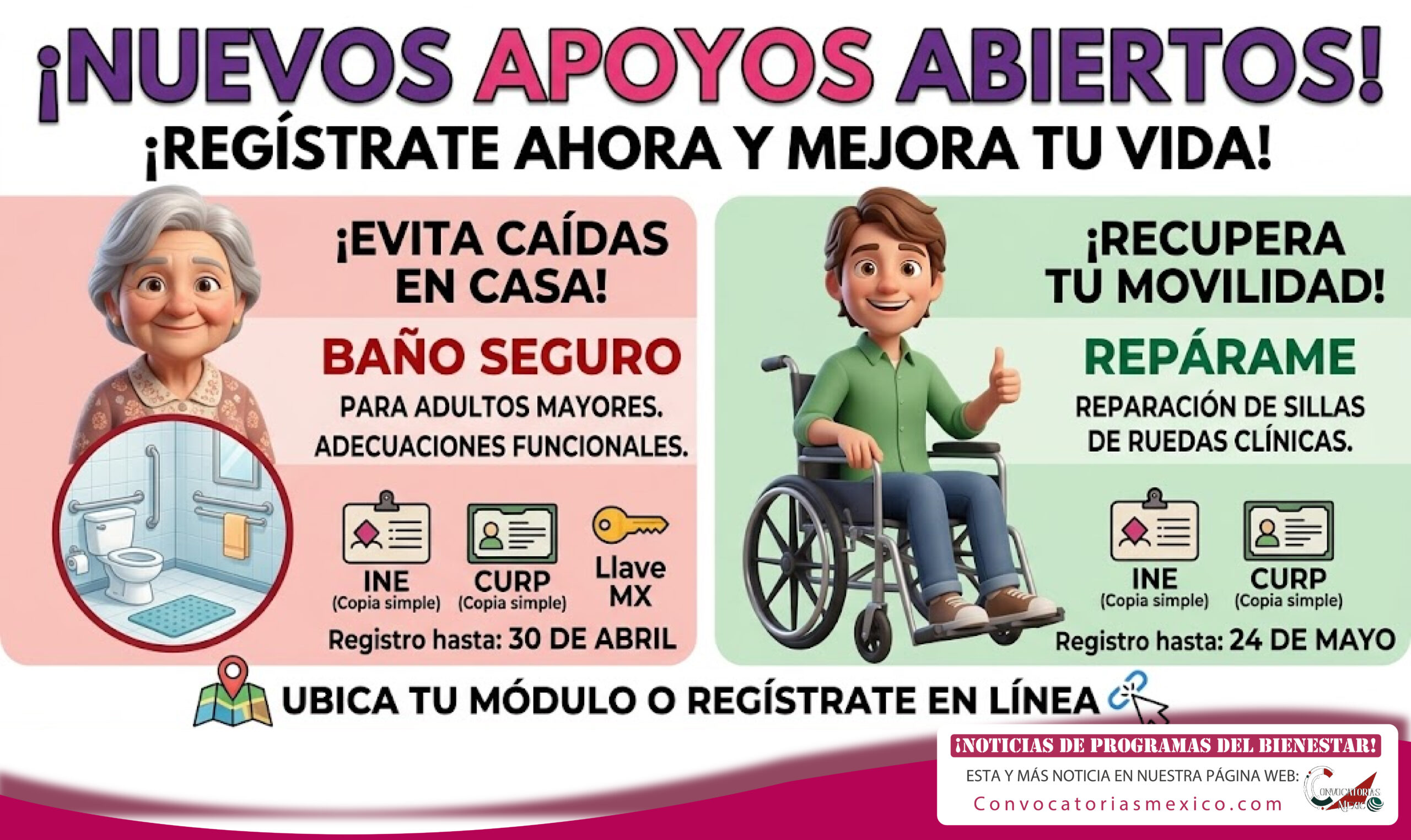 Secretaría de Bienestar anuncia jornadas de registro para “Repárame” y “Baño Seguro” en Morelos