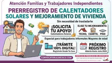Apoyo de calentadores solares dentro del prerregistro estatal de vivienda y mejoramiento