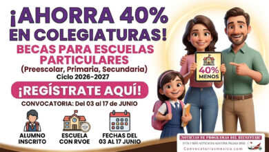 Escuelas Particulares Preescolar, Primaria y Secundaria 2026-2027: así puedes pedir la beca