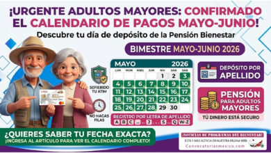 Calendario de pagos ya disponible para los adultos mayores de la Pensión Bienestar en mayo 2026