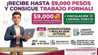 Apoyo al Desempleo para el Bienestar 2026 en Estado de México: requisitos, monto y cómo registrarse