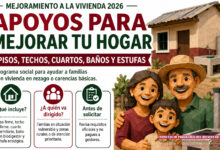 Veracruz estatal: Mejoramiento a la Vivienda 2026, apoyo de SEDESOL para familias en zonas rurales