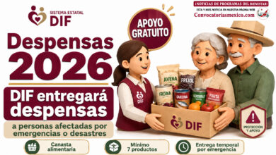 Para este año 2026: DIF entregará despensas a personas afectadas por emergencias o desastres