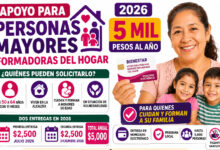 Conoce quién puede solicitar el Apoyo para Personas Mayores Formadoras del Hogar 2026 en Venustiano Carranza, cuánto paga, requisitos, documentos y fechas de entrega.