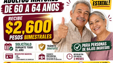Apoyo económico para Personas Adultas Mayores de 60 a 64 años: entregan $2,600 bimestrales en Baja California