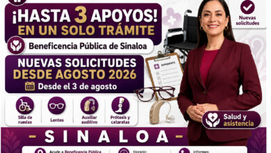¡Hasta 3 apoyos en un solo trámite! Beneficencia Pública de Sinaloa abre nuevas solicitudes desde agosto de 2026