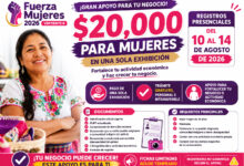 ¡$20,000 para mujeres en Jalisco! Fuerza Mujeres 2026 abre registros del 10 al 14 de agosto