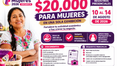 ¡$20,000 para mujeres en Jalisco! Fuerza Mujeres 2026 abre registros del 10 al 14 de agosto