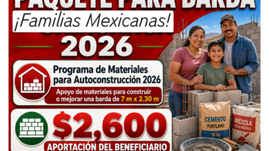 Paquete para barda en 2026: cómo solicitar materiales con una aportación de $2,600