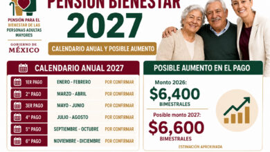 Pensión Bienestar 2027: próximo calendario anual para adultos mayores y posible aumento en el pago