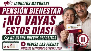 Pensión Bienestar no paga estos días de septiembre 2026: fechas sin depósito, incluidos fines de semana