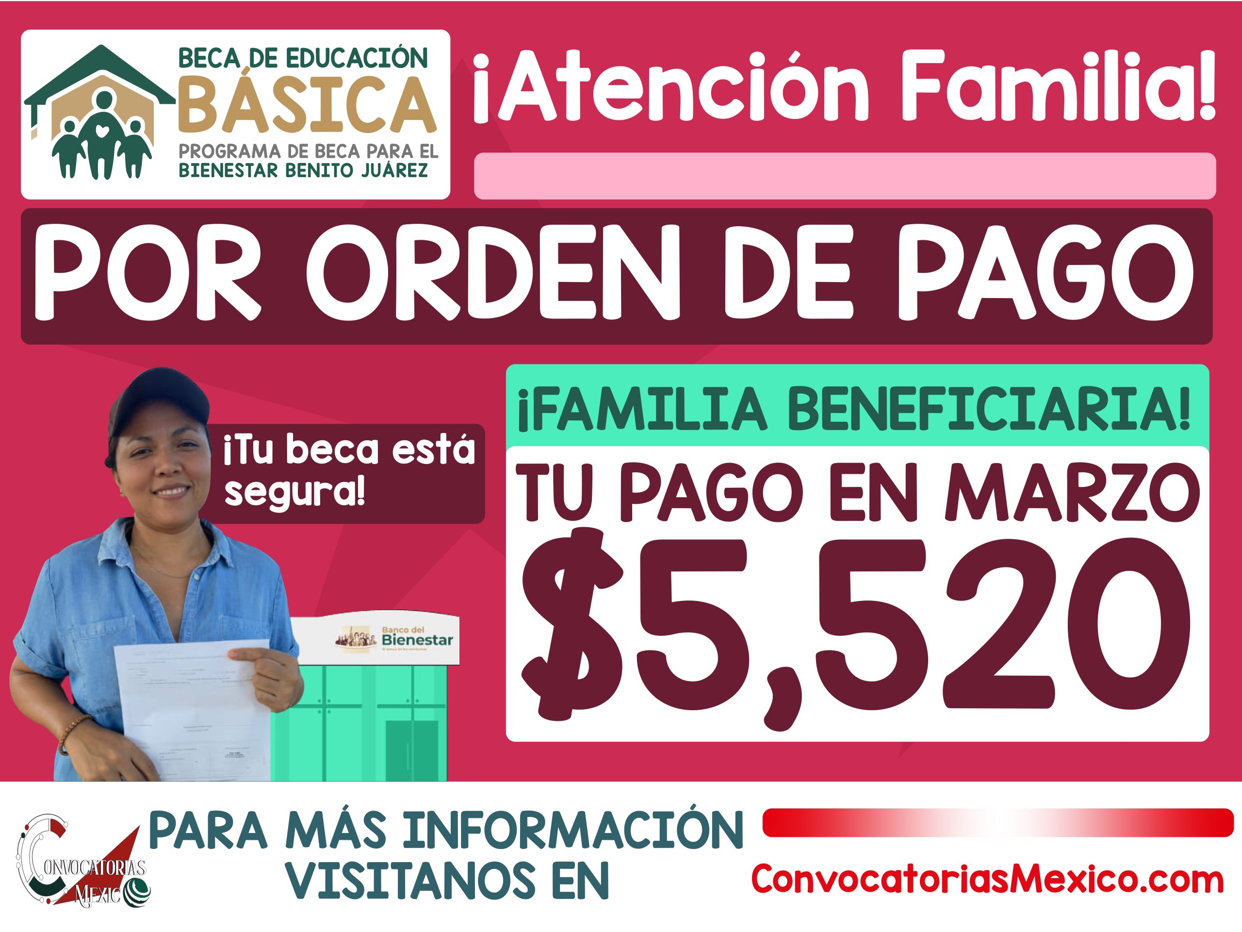 ¡Tu pago en Marzo! Alumno esto dice la Coordinación Nacional de Beca Benito Juárez