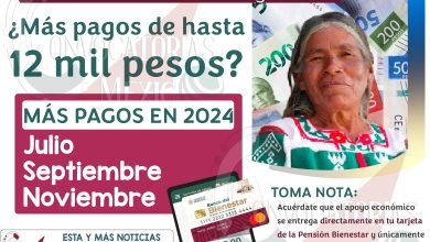 ¿Otro pago doble de 12 mil pesos para adultos mayores? Pensión Bienestar 2024