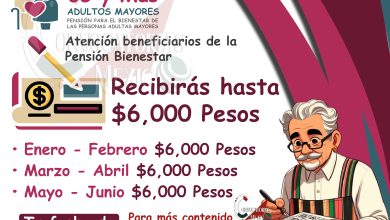 ¿Cuántos pagos faltan y en que fechas recibirás tu pensión bienestar 2024?