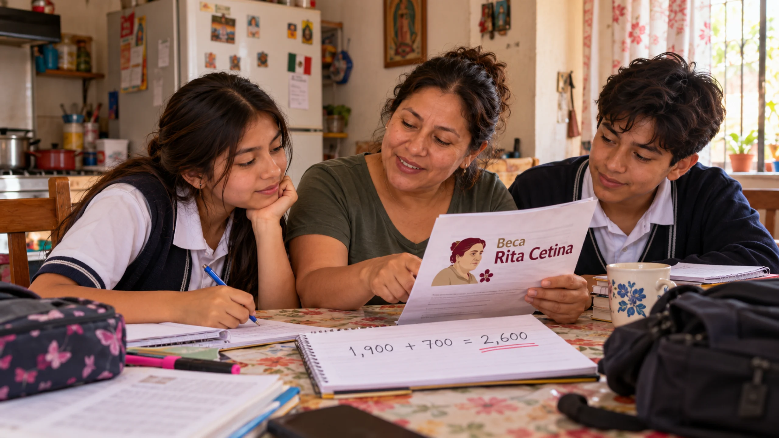 ¿Tienes dos hijos en secundaria? Así cambia el monto de la Beca Rita Cetina y esto podrías recibir 11 Mesa de trabajo 3 12 scaled