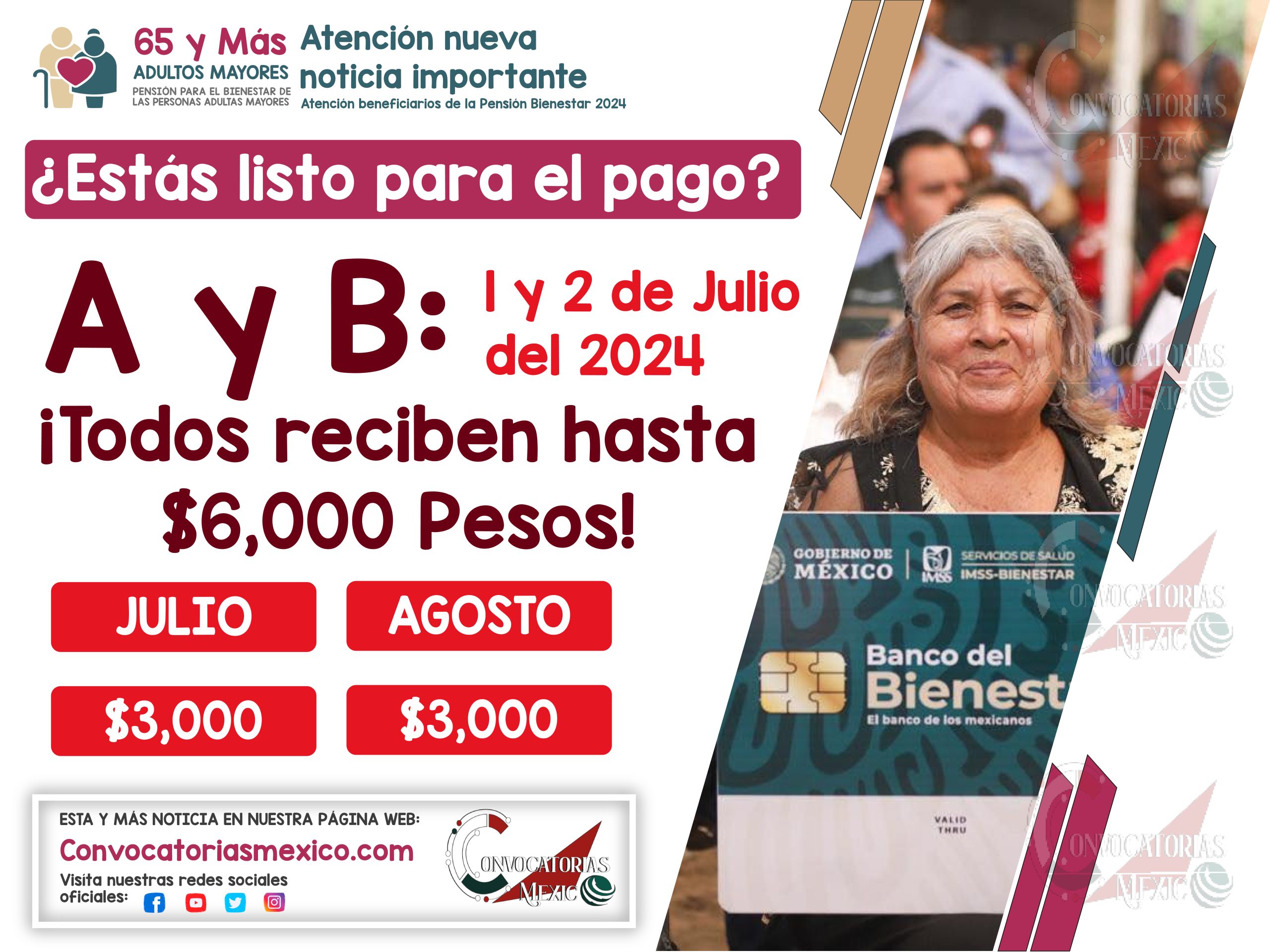 ¿Estás Preparado? Esto necesitas para recibir el Pago de Julio de la Pensión Bienestar