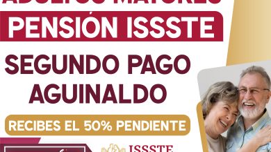 Segunda parte del aguinaldo para los adultos mayores de la Pensión ISSSTE