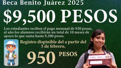 Este 2025 los alumnos reciben hasta $9,500 pesos de la Beca Benito Juárez