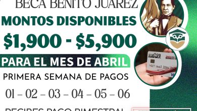 ¡Atención estudiantes! Próximo depósito de la Beca Benito Juárez en abril de 2025