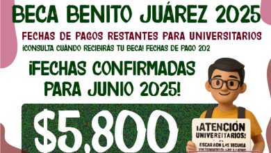 ¡Atención Universitarios! Estas son las fechas restantes de pago de la Beca Benito Juárez 2025