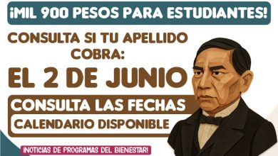¡Ya comienzan pagos! Por apellidos $1,900 y $5,800 pesos de la Beca Benito Juárez 2025