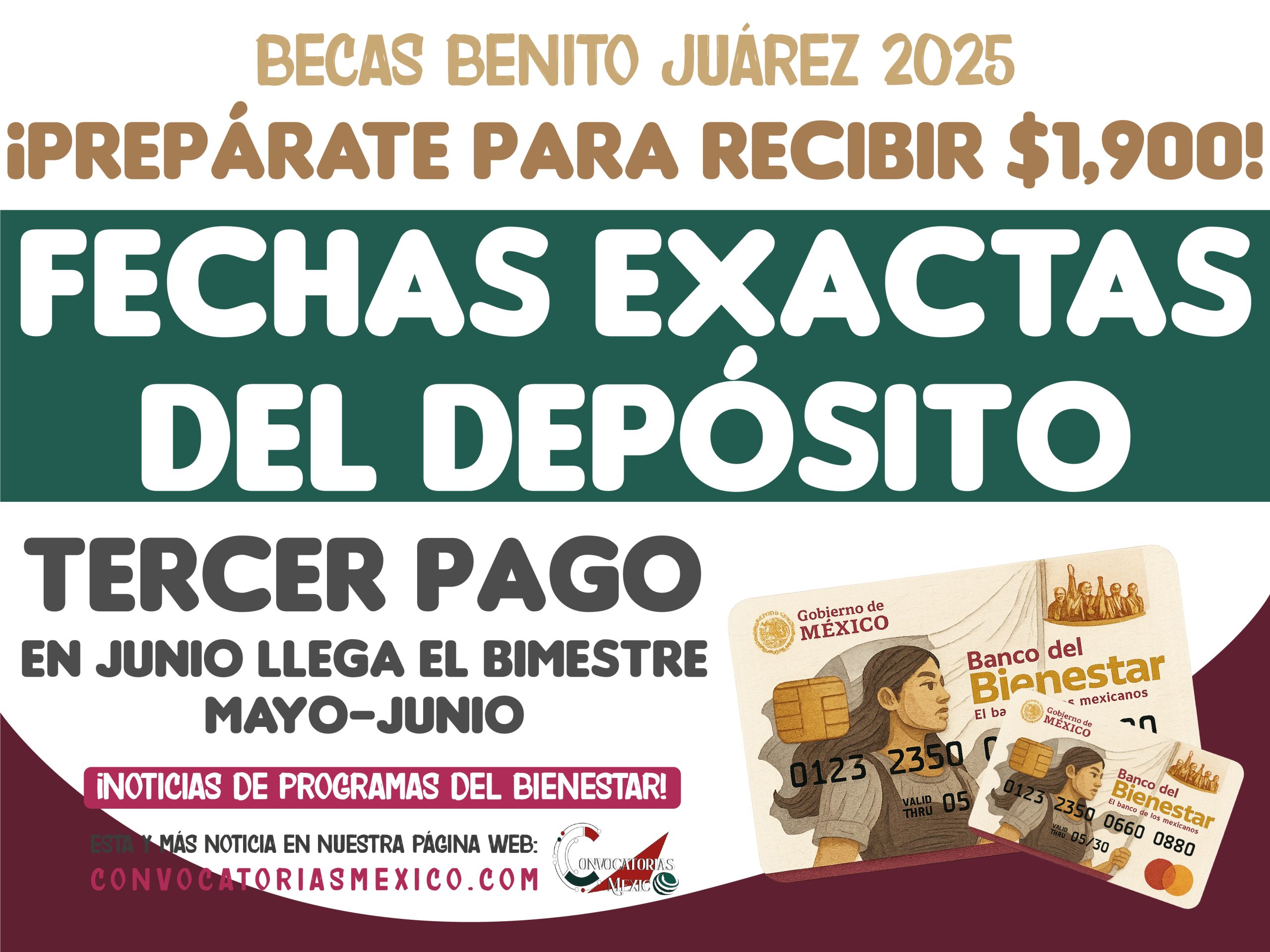 ¡Mensajes para beneficiarios! Esto se sabe de la fecha de pago de la Beca Benito Juárez 2025