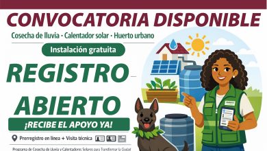 Registro para obtener cosecha de lluvia, calentadores solares y huertos urbanos con instalación gratuita