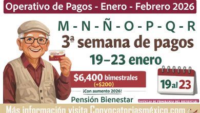 Tercera semana de pagos: adultos mayores de la Pensión Bienestar 2026 ya cobran con aumento incluido