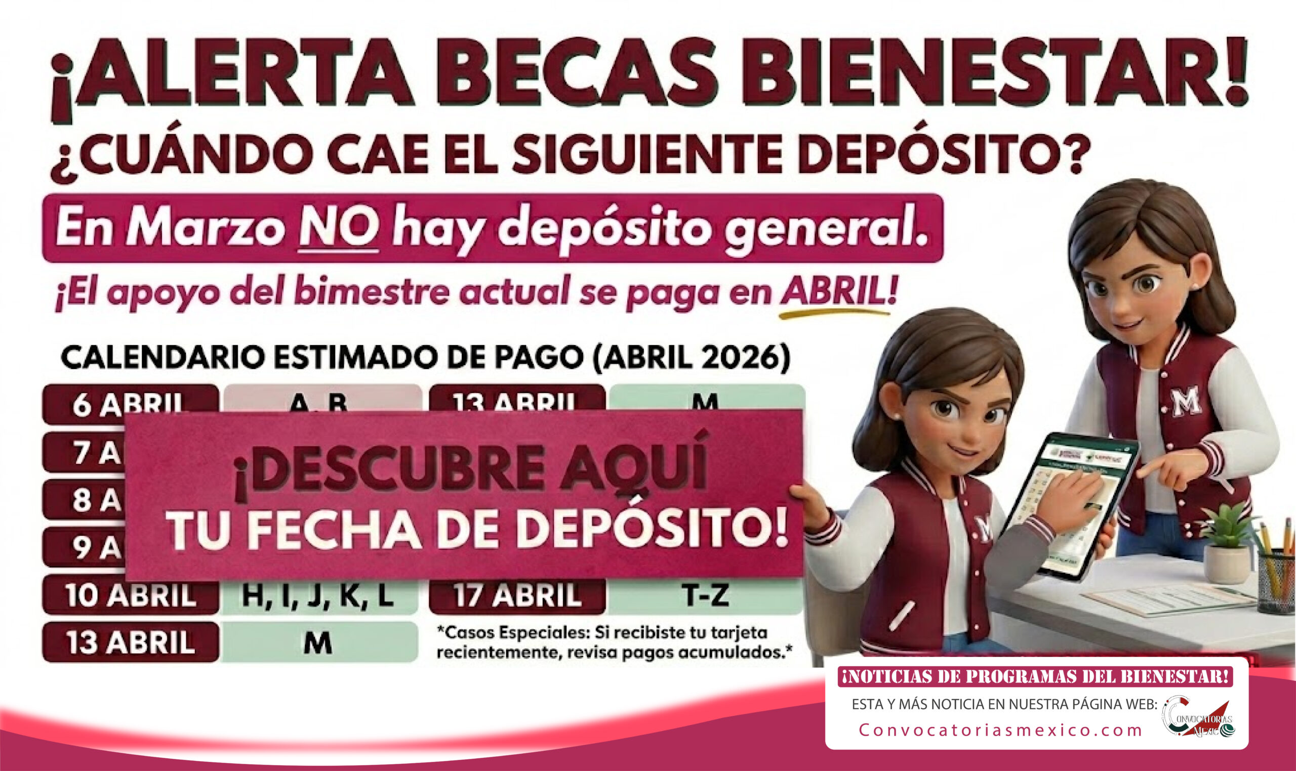 ¿Habrá pagos de la Becas del Bienestar para el mes de marzo?