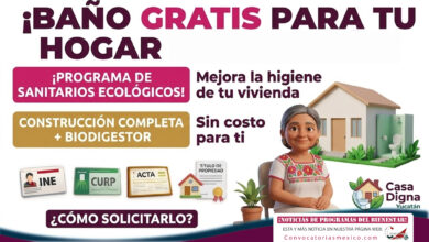 ¡BAÑO GRATIS Para tu hogar! Programa de Sanitarios Ecológicos sin costo para ti