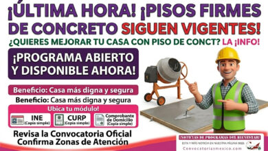 Pisos Firmes para el Mejoramiento de la Vivienda: sigue visible apoyo para piso de concreto