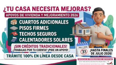 Abre prerregistro para apoyos de vivienda y mejoramiento: así puedes pedir cuartos, pisos firmes, techos y calentadores solares