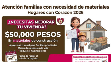 Hogares con Corazón 2026: apoyo de hasta $50 mil en materiales para mejorar tu vivienda