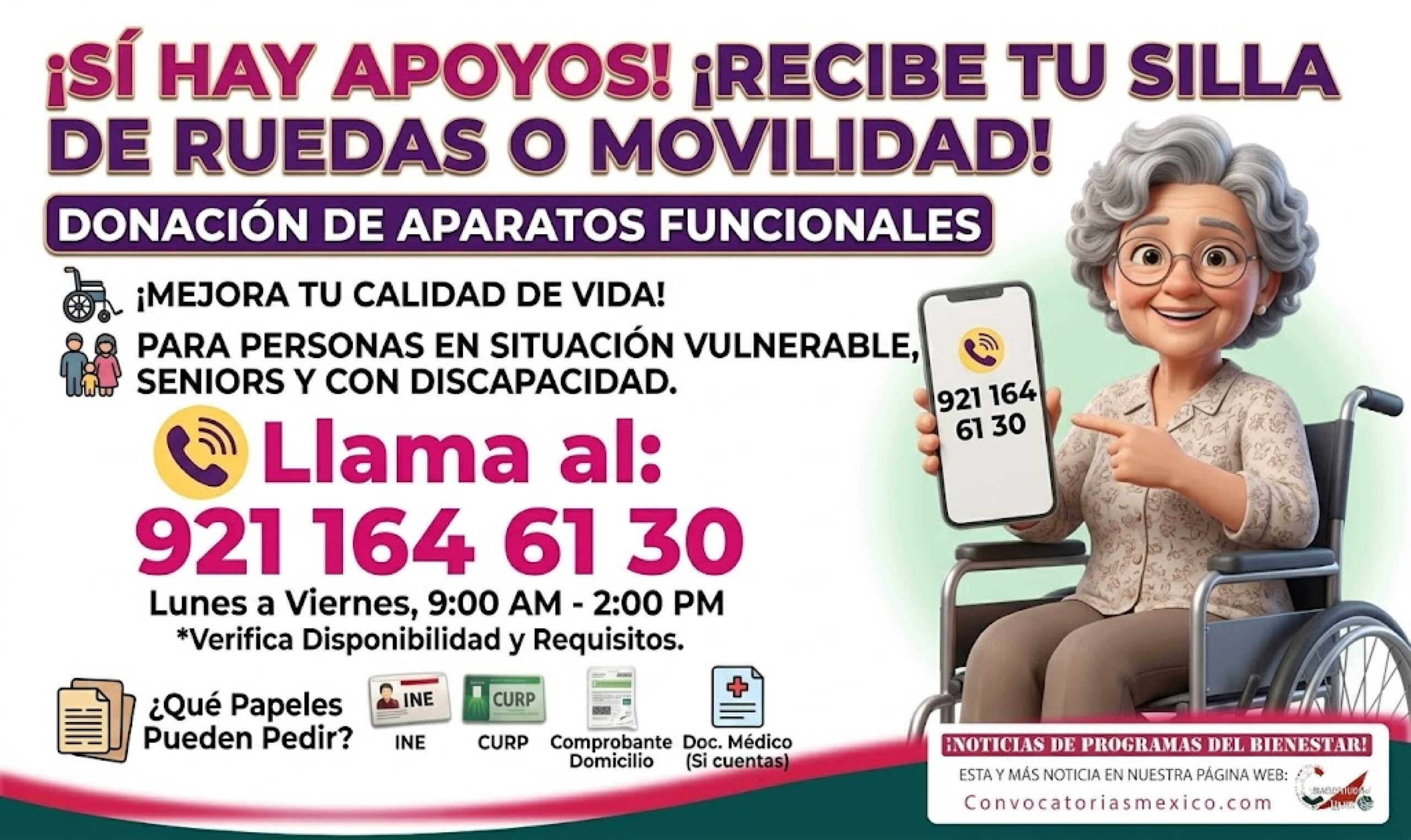 DIF  entrega apoyos funcionales a personas vulnerables: así puedes pedir la ayuda