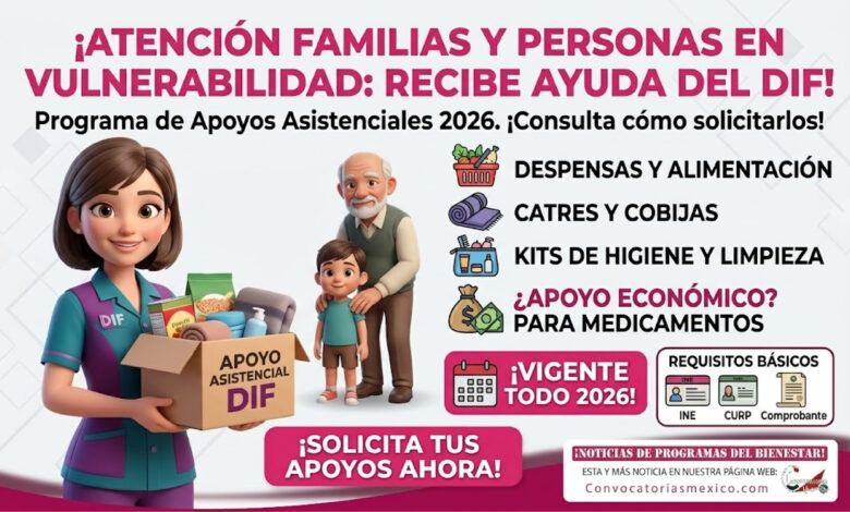 Jalisco: DIF ofrece apoyos asistenciales a personas en situación prioritaria