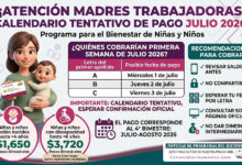Primera semana de pagos para Madres Trabajadoras: así podrían quedar las fechas de julio de 2026