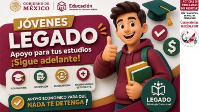 Jalisco 2026: Apoyos Complementarios de Educación Superior para Jóvenes de LEGADO estarán vigentes hasta diciembre