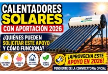 Calentadores Solares con Aportación 2026: ¿Quiénes pueden solicitar este apoyo y cómo funciona?