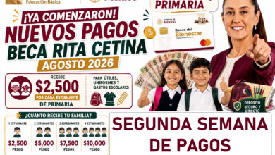 Comienzan nuevos pagos de la Beca Rita Cetina: familias reciben hasta $10,000 pesos en agosto según número de estudiantes